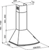 Gurari GCH 046 BL 9 Dunstabzugshaube 90cm + Produktbild-Vorschau 5