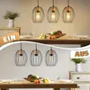 ZMH Hängelampe Vintage Pendelleuchte Esstisch - 3 flammig Produktbild-Vorschau 3