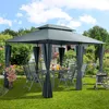 CASARIA® Pavillon de jardin 3x4m Topas métal hydrofuge Voir les images du produit 2