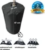 Grasekamp Black Premium Gasflaschenhülle 11kg Ø  32x47cm / Produktbild-Vorschau 2