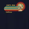 Santa Cruz California Retro Palmen Sonnenuntergang Strand Náhled obrázku produktu 8