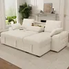 Merax Ecksofa 3-Sitzer mit Schlaffunktion, Stauraum, Produktbild-Vorschau 4