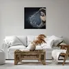 Bild auf Leinwand - Leinwandbild - Weiblich modell posieren Produktbild-Vorschau 6