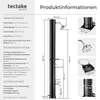 Solární sprcha tectake® Orinoco 40 litrů, s držákem na Náhled obrázku produktu 5