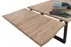 Baumkantentisch Akazie stonefarben 220 (320) x 100 cm Produktbild-Vorschau 4