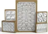 39 tlg. Glas-Weihnachtskugeln Set in "Ice Weiss Silber" Produktbild-Vorschau 4