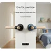 Türklinke Beige 1 Paar Modernes Design Türbeschlag Türgriff Produktbild-Vorschau 10