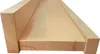 A close-up, angled view of a light-colored wooden shelf against a white background. Produktbild-Vorschau