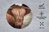 MuchoWow® Mauspad Mousepad Schottischer Highlander - Baum - Produktbild-Vorschau 2