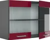 Küchenglasschrank Vicco R-Line Rot Hochglanz 80 cm, Model Produktbild-Vorschau 4