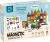 KLOCKI MAGNETYCZNE 3D MAGNETIC 73el Edukacja Panel Podgląd zdjęcia produktu 3