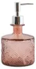 Seifenspender spirella Carmina Glas terracotta 10.21528 Produktbild-Vorschau 1
