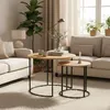 ModernHome YCJ6050T Sada konferenčních stolků, kulaté, Produktbild-Vorschau 10