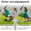 LZQ Universal-Bodenplatte für Sonnenschirm, 2 Stück Metall Produktbild-Vorschau 5