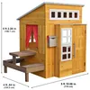KidKraft Modernes Gartenspielhaus - 180 x 126 x 159 cm; 182 Produktbild-Vorschau 29