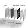DEQORI Glasbild Echtglas 50x50 cm 'Stille Titanen' Wandbild Produktbild-Vorschau 7