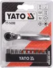 Yato YT-14390, Chrom, 11 kusů, Chrom, Nerezová ocel, 1/4", Náhled obrázku produktu 3