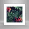 Poster - Poster ohne Rahmen - Exotisch Blumen Blätter - Produktbild-Vorschau 4