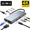 "Station d'accueil 11-en-1 avec hub USB-C - HDMI 4K - VGA - Voir les images du produit 1