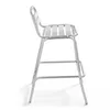 Barhocker aus Aluminium Soho Grau - Oviala Produktbild-Vorschau 2