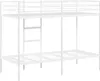 vidaXL Etagenbett ohne Matratze Weiß 90x190 cm Stahl Produktbild-Vorschau 8
