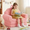 COSTWAY 2 w 1 – sofa dla dzieci, kanapa z funkcją spania, Podgląd zdjęcia produktu 2