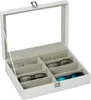 relaxdays Brillenbox für 8 Brillen Produktbild-Vorschau 1