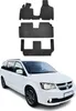 2008-2020 Dodge Grand Caravan vloermatten, TPE, zwart, Productafbeelding-voorbeeld 1
