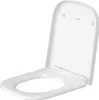 A white toilet seat and lid are shown from a slightly elevated angle. Produktbild-Vorschau
