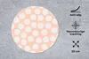 MuchoWow® Mauspad Mousepad Polka dots - Rosa - Muster 20x20 Produktbild-Vorschau 2