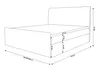 VENASI DORIS Boxspringbett 180x200 mit 2 Bettkasten H2/H3 Produktbild-Vorschau 7