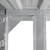 4iQ Stabiler Stahl Geräteschuppen 130x279x196 – 3,5 m² Produktbild-Vorschau 3