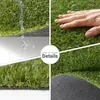 Kunstrasen für Balkon Terrasse Garten Rasenteppich Waschbar Produktbild-Vorschau 6