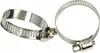 Two metal hose clamps on a white background. Náhled obrázku produktu
