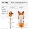 tectake® Hobby Horse Pferd | Steckenpferd mit Holzstab und Produktbild-Vorschau 5