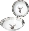 2x servírovací mísy Alois Ø25,5 cm 1,3 l porcelánové misky Náhled obrázku produktu 2