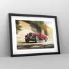 Gerahmtes Poster - Schwarzer Rahmen - Mg Rot Auto - 40x30 Produktbild-Vorschau 8