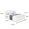 ALTDECOR Boxspringbett VILA-Z,  Polsterbett mit Kopfteil, Produktbild-Vorschau 6