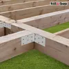 KOTARBAU Winkelverbinder 60 x 60 x 40 mm Verzinkt Stahl Produktbild-Vorschau 6