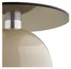 Beistelltisch Ravello aus Glas Ø40cm - Beige Produktbild-Vorschau 8