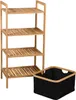 KESPER Badregal aus Bambus mit Korb – - – 44 x 33 x 93 cm – Produktbild-Vorschau 10