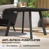 Outsunny Beistelltisch Balkontisch aus Metall Rund Produktbild-Vorschau 6