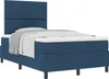 Boxspringbett mit Matratze mit Kopfteil Blau 120 x 190 cm Produktbild-Vorschau 1