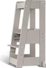 tiSsi Lernturm / Entdeckerturm Felix Buche stormy grey Produktbild-Vorschau 1