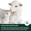 Dekoschafe Gartenfiguren - Lämmer und Schaf Deko für Produktbild-Vorschau 4