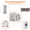 ECENCE Schwingungsdämpfer Waschmaschine 4er Set Produktbild-Vorschau 6