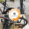 Fahrradschlösser, Faltschloss, 4-stellig-Zahlencode, Produktbild-Vorschau 4