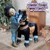 PonyCycle Cheval d'équitation sur roues pour enfants 4-7 Voir les images du produit 2