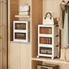 COSTWAY 75 L Aufbewahrungsbox mit Deckel faltbar, 3er Set Produktbild-Vorschau 2