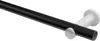Interdeco Gardinenstange / Vorhangstange Schwarz / Chrom, Produktbild-Vorschau 3